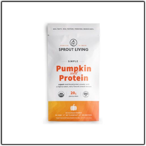 Sprout Living Organic Pumpkin Seed Protein 