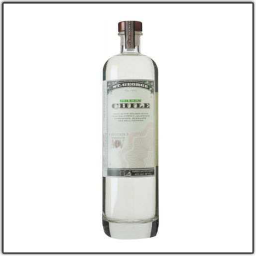 st.-George-Green-Chile-Vodka | Food For Net St. George Green Chili Vodka