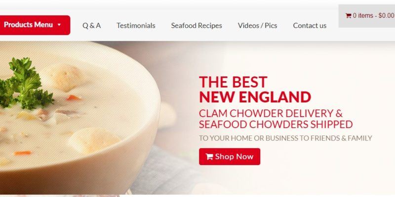 the fresh lobster company home page