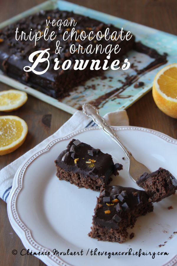 Triple Chocolate Orange Brownies