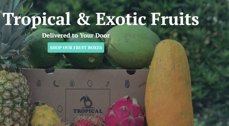 tropical fruit box home page