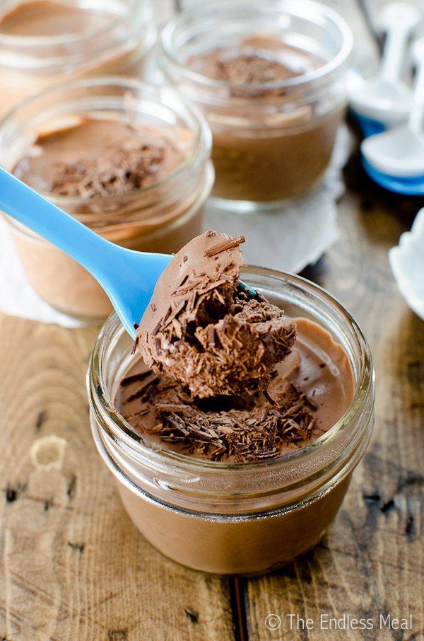 Dark Chocolate Pot de Creme