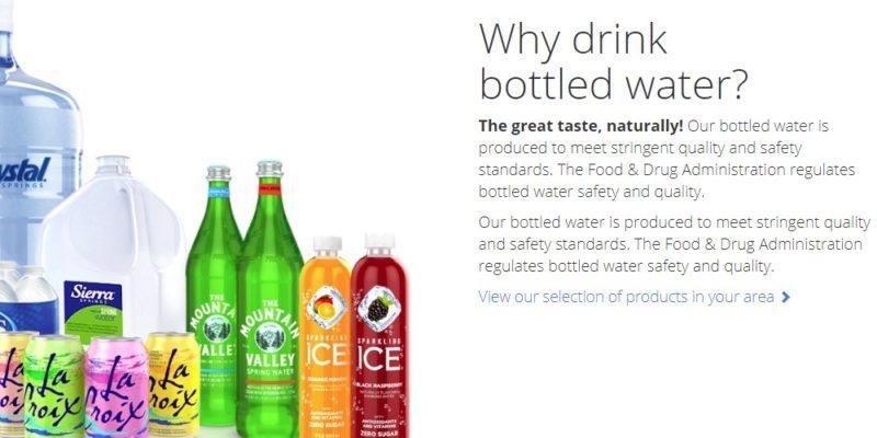 water.com delivery service page