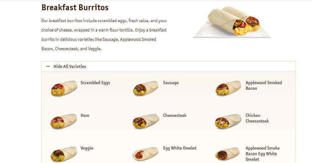 Best Fast Food Breakfast Burritos Food For Net