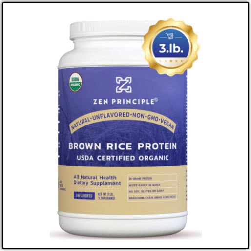 Zen Principle Brown Rice Protein Powder 